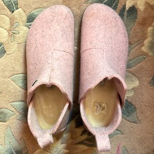 Birkenstock slippers 70% wool and natural shearling, NEW